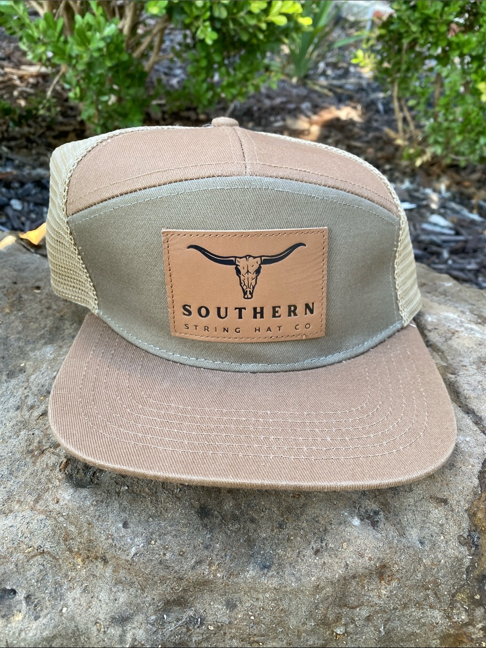 Southern String Hat Co. Two-Tone Tan Trucker Hat